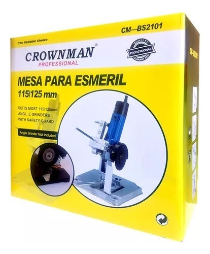Soporte Mesa Para Esmeril Crownman Cm-bs2101