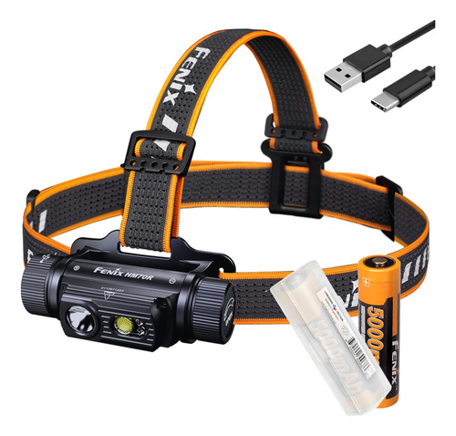 Fenix Hm70r 1600 Lumen Usb-c Cosco Recargable Con Dual Cri
