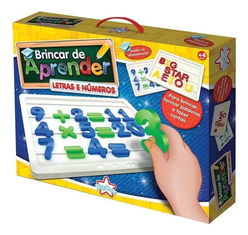 Brincar De Aprender - Big Star- Jogos Educativos- Brinquedos