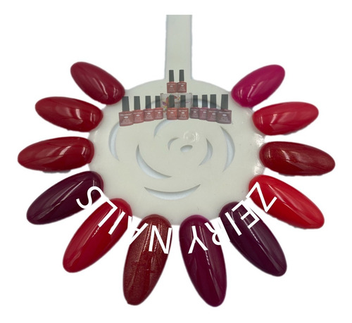 Imagen 1 de 3 de Gel Miss Cherry Gama A Semipermanente 12 Colores 10ml