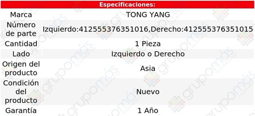 Guía Defensa Delantera Tong Yang Chevy 2009 A 2013