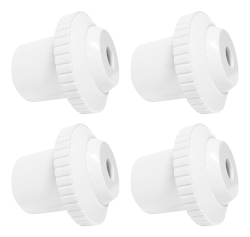 4 Pzs Boquilla De Retorno Para Alberca 1.5 A 1/2 PuLG Pvc 