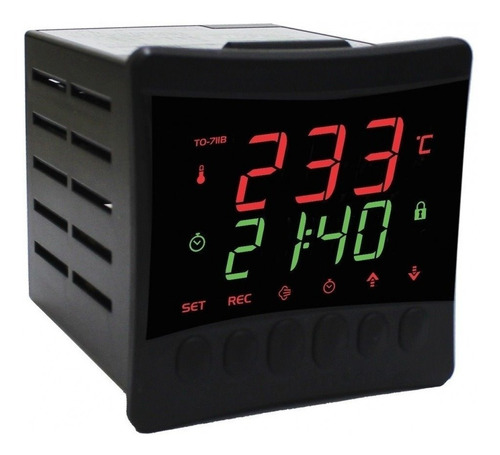 Controlador Temperatura/tempo P/ Fornos Tedesco To-711b