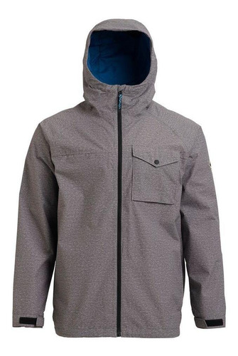 Chaqueta  Hombre Mb  Portal Jkt Gray Heather Gris Burton