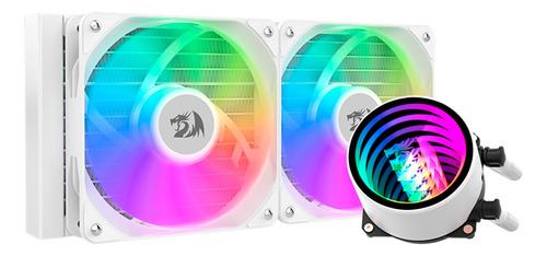 Water Cooler Redragon 240mm Argb Branco Led Rgb