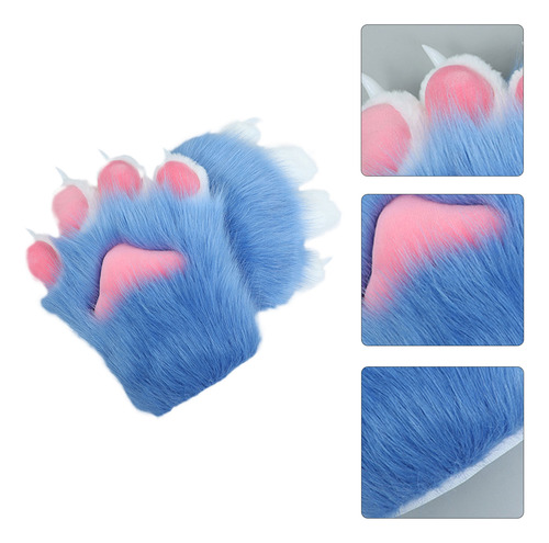 Peluche De Dibujos Animados Para Disfraz De Gato, Uñas, Garr