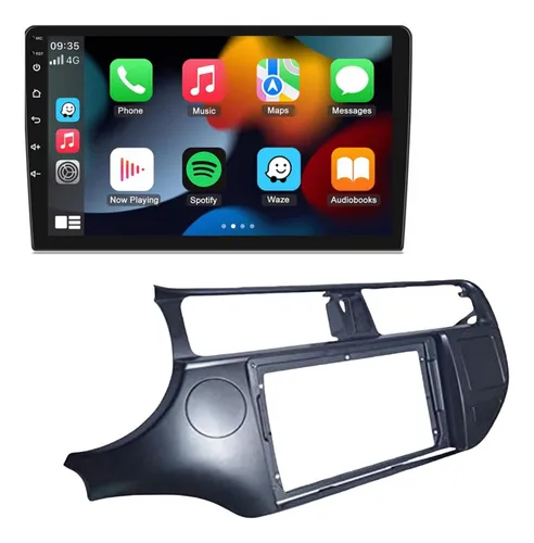comprar Radio 9 Qled Android Carplay 4gb\u002F64g + Bisel Kia Rio 3,4,5