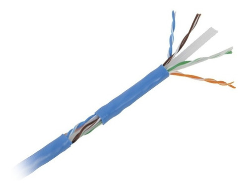 Cable Utp Categoría 6a Amp 100% Cobre Red 10 Gigabit X Metro