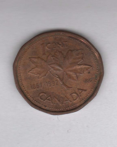 Canadá Moneda Conmemorativa De 1 Centavo 1992 Km 204 - Exc.