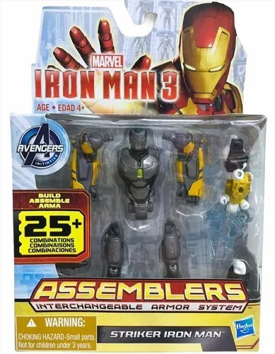 Muñeco De Striker Iron Man Original Hasbro