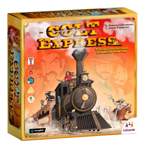 Colt Express Jogo De Tabuleiro Meeple Br