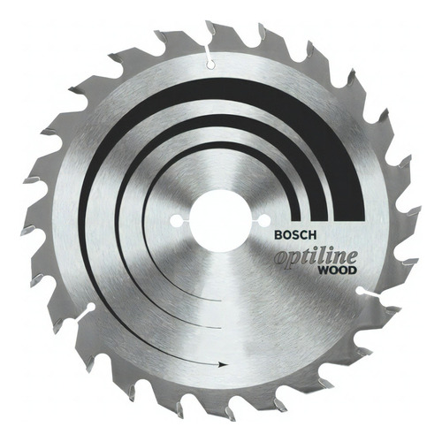 Disco de sierra circular para madera de 24 dientes 2608640852 Bosch