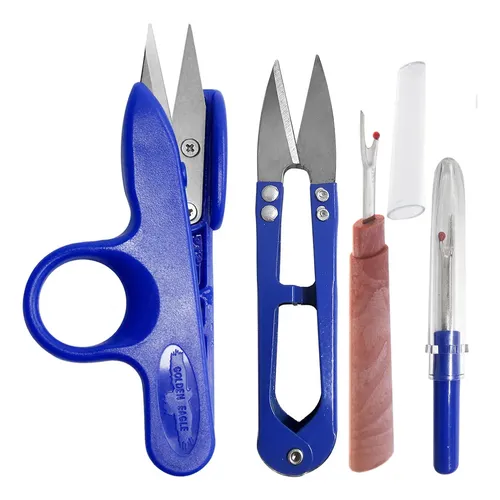 Kit Arremate Limpeza Costura Corte Linha Acabamento Textil Colorido