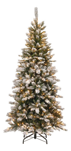 National Tree Company Arbol De Navidad Artificial Iluminado