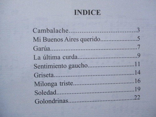 Imagen 2 de 3 de Tangos, Album Nº 3 Arreglos De Aníbal Arias. Guitarra