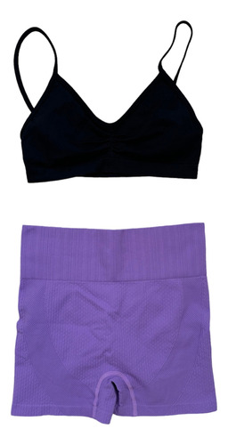 Conjunto De Top Bershka + Calza Push Up Shein Talle S Nueva!