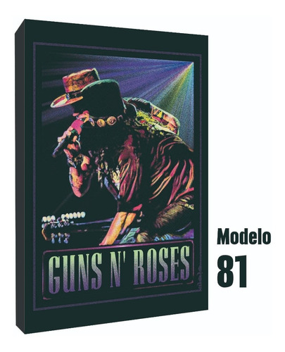 Cuadro De Guns And Roses - Axl Roses Y Slash - Otras Bandas