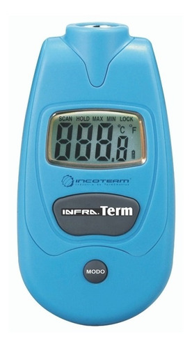 Termômetro Digital Infravermelho Pokt Azul -35+230c Incoterm