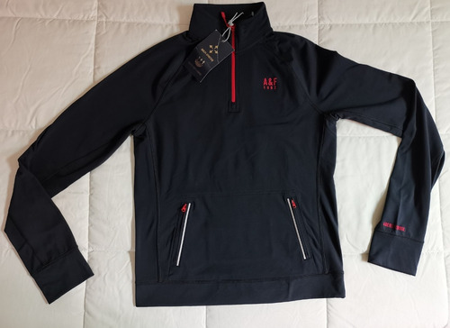 Sudadera Hoodie Abercrombie Muscle A&f Active Talla Xl