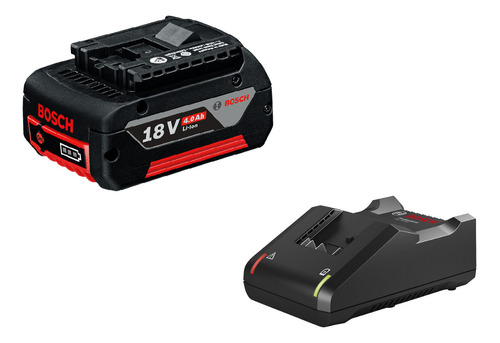 Kit Batería Gba 18v 4ah Y Cargador Rápido Gal 18v-40