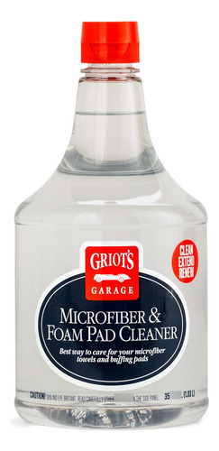 Limpiador De Almohadillas Microfibra Y Espuma 1 Litro Blanco