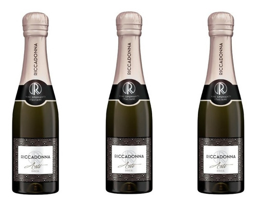 Pack 3 Unidades Champagne Ricadonna Asti 200ml 