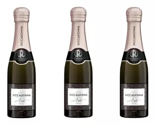 Pack 3 Unidades Champagne Ricadonna Asti 200ml