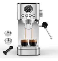 Comprar Cafetera Espresso 20 Bares Acero Inoxidable Con Espumador De