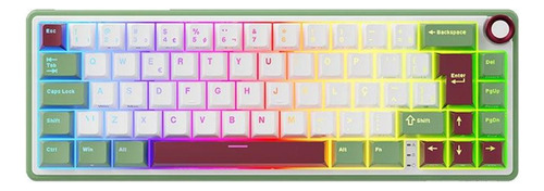 Teclado Mecanico Gamer Royal Kludge Rkr65 Rgb Abnt2 S Bw Wtg