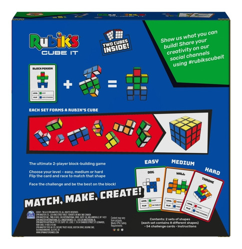 Juego De Mesa Rubik's Cube It
