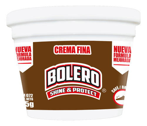 Crema Fina Para Calzado Zapato Bolero Piel Colores 175g