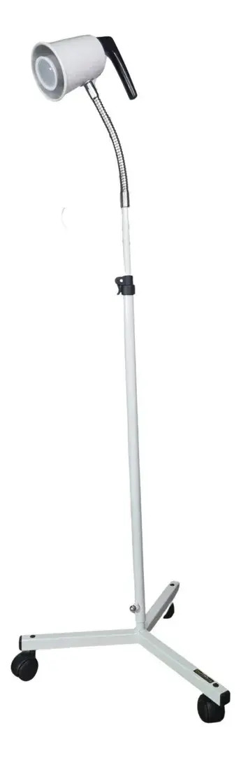 Foco Cirurgico Clínico Hospitalar Luz Led Com Lâmpada 6w Consultorio Clinica Odontológico Haste Flexível Bivolt Vagalumy
