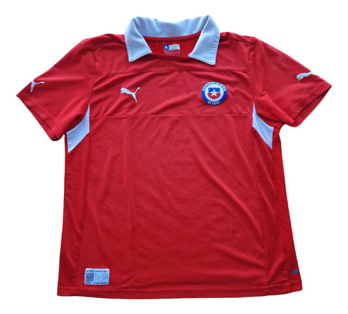 Camiseta Local Selección Chilena 2012, Puma, Talla Xl Fitted