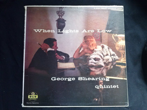 Lp George Shearing Quintet When Light Are Low