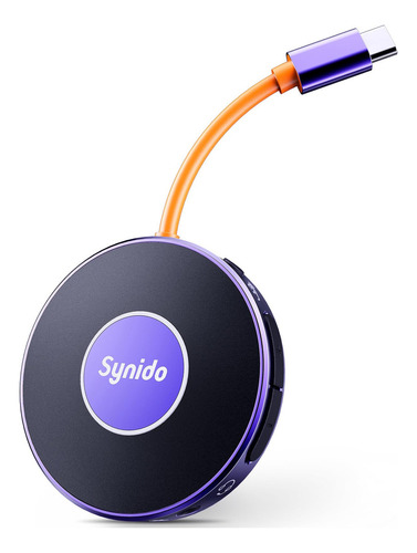 Synido Interfaz De Audio Portátil De Grabación De Música Int