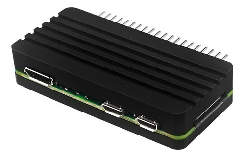 Carcasa For Raspberry Pi Zero 2 W Con Disipador Aluminio