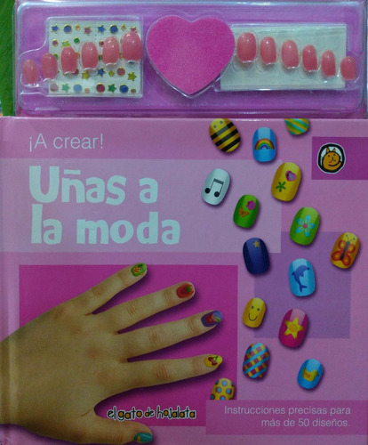 A Crear Uñas A La Moda Gato De Hojalata Nuevo *