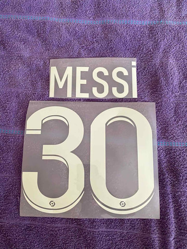 Tipografía Para Psg 2022 2023 Messi Mbappe Etc Local