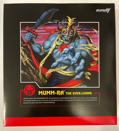 Mumra Super 7 Mumm-ra El Inmortal Thundercats Mummra Y Mamut (Usado)