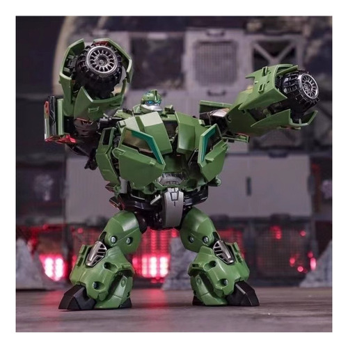 2010 Transformers Prime Versión Animada Bulkhead Figures