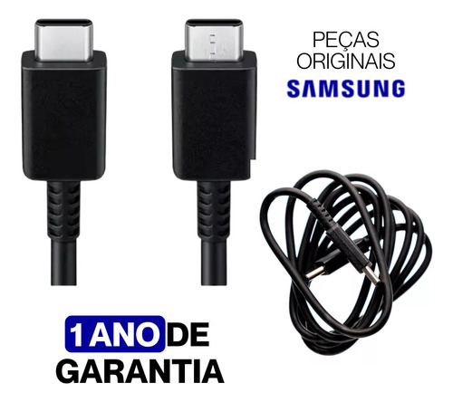 Cabo Samsung Tipo C Turbo S24 S23 S22 S21 S20+ Original