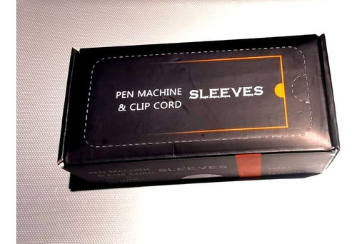 Imagen 2 de 2 de Caja Cubre Clip Cord Y Cubre Pen Tattoo Sleeves Tatuaje