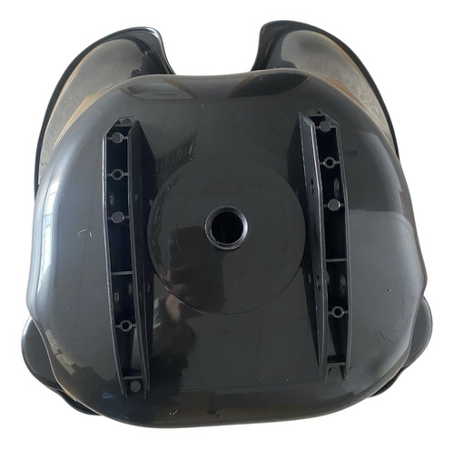 Bacha Lavacabezas Portatil Sin Duchador Premium + Accesorios Negro Reclinable