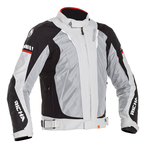 Chaqueta Para Moto Richa Stormwind Black/grey