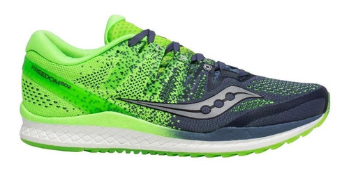 Tenis Correr Saucony Freedom Iso 2 Verde Hombre - Run24