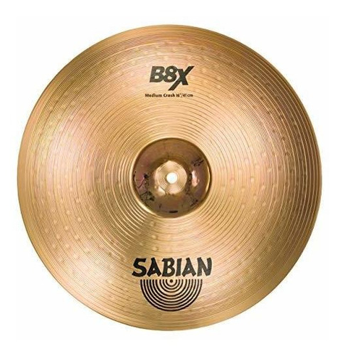 Sabian 41608 X 16 Pulgadas B8 X Platillo Mediano