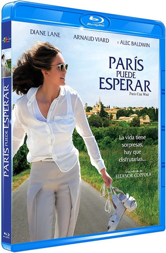 Paris Puede Esperar | Blu Ray Diane Lane Película Nuevo