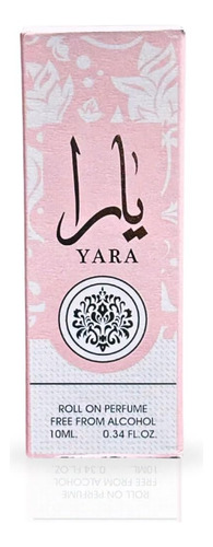 Perfume Lattafa Yara Roll On De 10 Ml Para Mujer