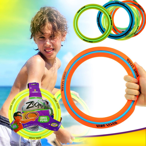 Ja-ru Air Max Grip Ring Flyer Frisbee Disco Volador Redondo