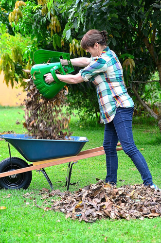 Pala De Mano Ergonómica Grande Para Recoger Hojas Rápidament